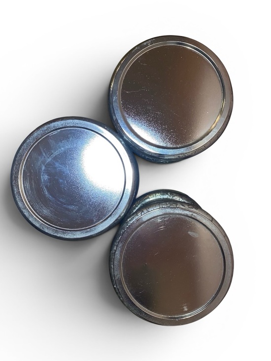QVC SET Of 3 Lit Candle Holders Pedestals w/Mirror Inserts by Valerie Par Hill main image 2